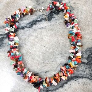 Multicolor Gemstone Necklace